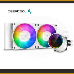 REFIGERACION LIQUIDA DEEPCOOL CASTLE 240EX ARGB WHITE