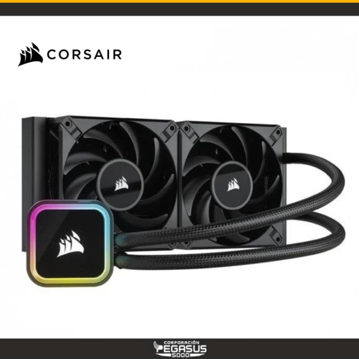 REFIGERACION LIQUIDA CORSAIR H100i ELITE BLACK