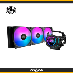REFRIGERACION LIQUIDA COOLER MASTER MASTERLIQUID CORE NEX 360 BLACK ARGB COMPATIBLE AMD AM5/AM4 - INTEL LGA1851/1700/1200