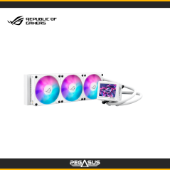 REFRIGERACION LIQUIDA ASUS ROG RYUJIN III 360 ARGB EXTREME WHITE COMPATIBLE AMD AM5/AM4 - INTEL LGA1851/1700/1200