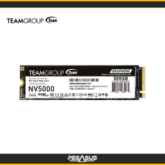 UNIDAD DE ESTADO SOLIDO TEAMGROUP NV5000 500GB M.2 PCIE4.0 X 4 NVM EXPRESS 3D NAND