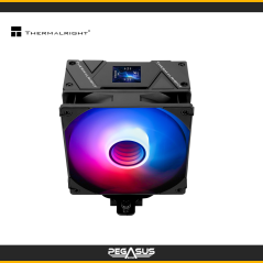DISIPADOR DE TORRE THERMALRIGHT ASSASSIN SPIRIT 120 VISION ARGB BLACK COMPATIBLE AMD AM5/AM4 - INTEL LGA1851/1700/1200
