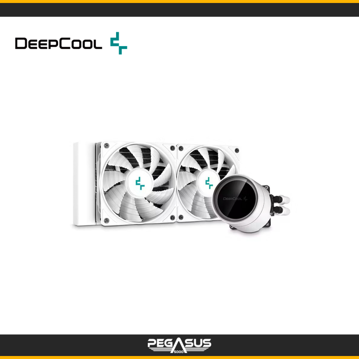 REFRIGERACION LIQUIDA DEEPCOOL CASTLE 240EX ARGB WHITE REFRIGERACION LIQUIDA DEEPCOOL CASTLE 240EX ARGB WHITE