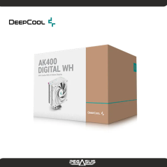COOLER DE PROCESADOR DEEPCOOL AK400 DIGITAL WHITE